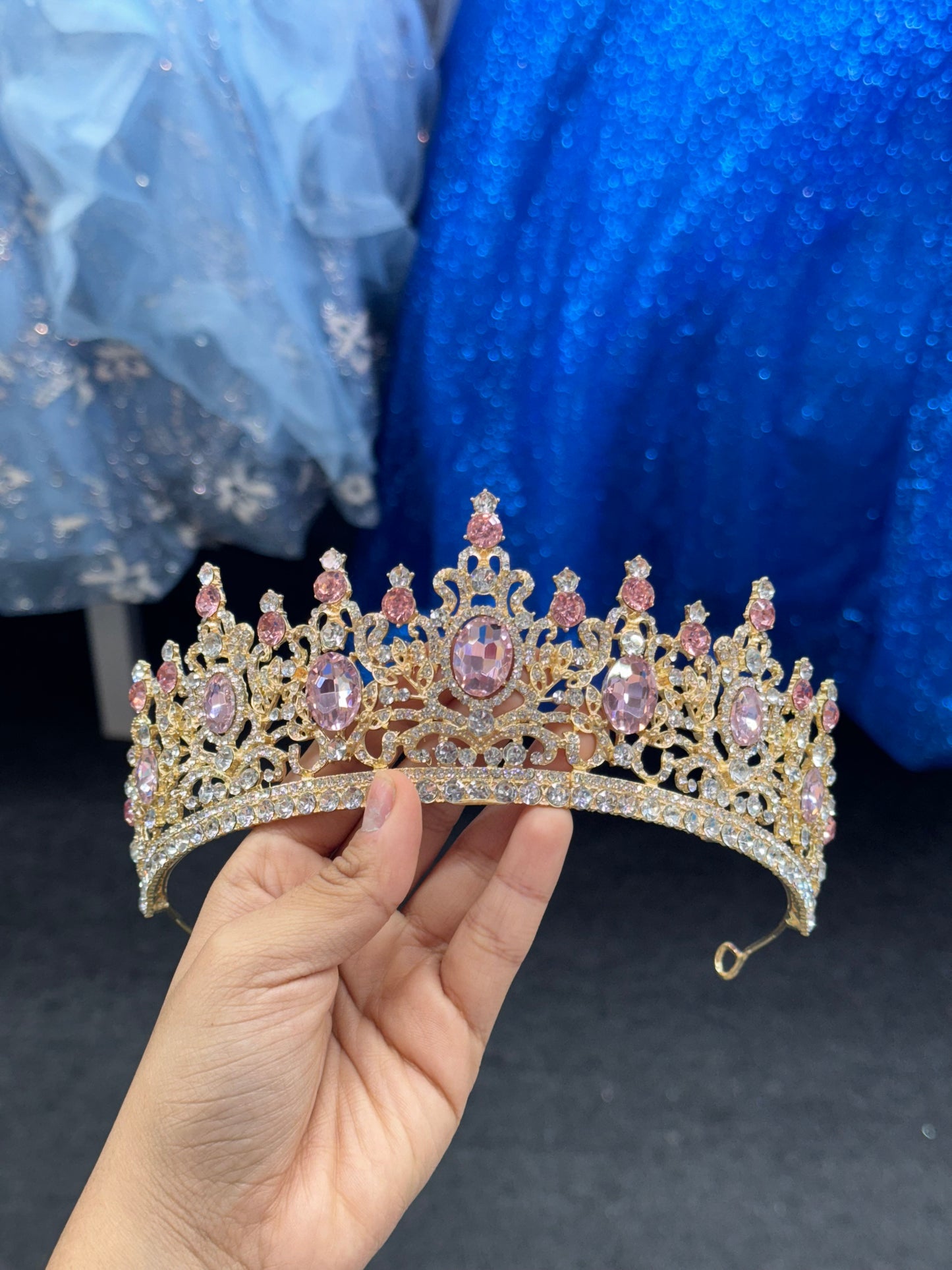 Pink tiara princess