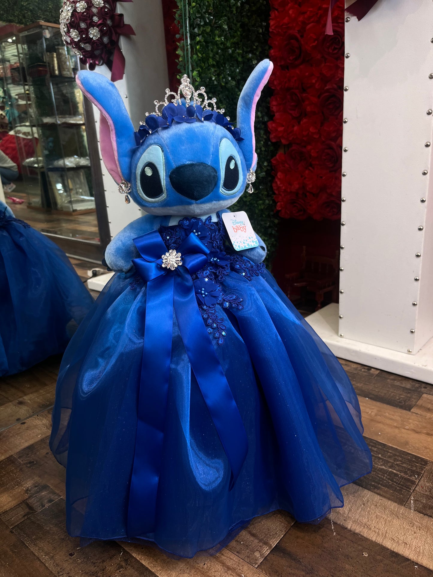 Royal blue stitch