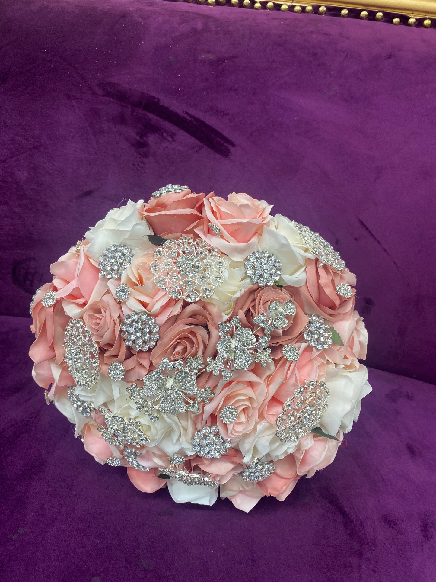 Pink and white bouquet