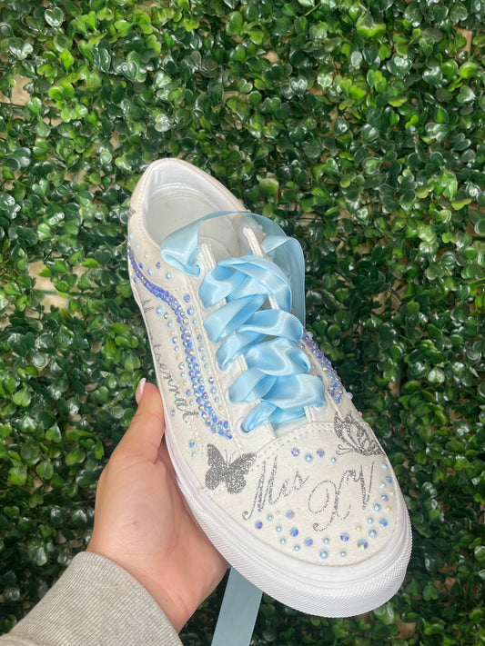 Baby blue vans