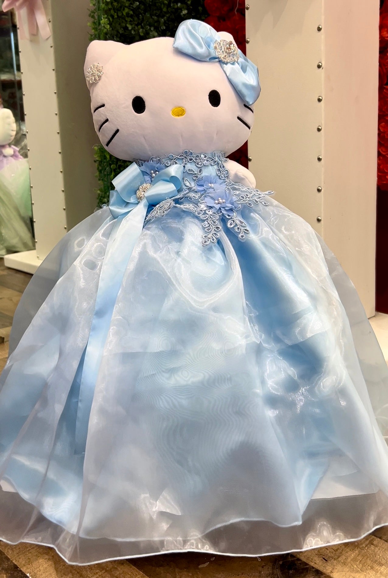 Baby blue hello kitty
