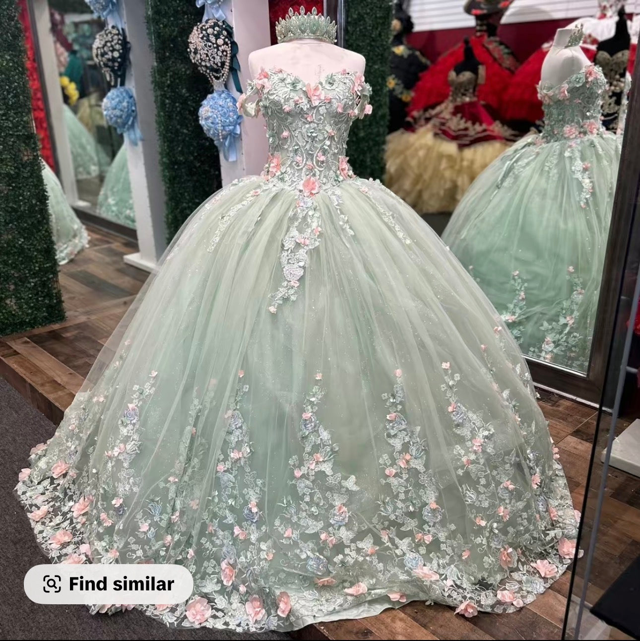 Sege green dresse