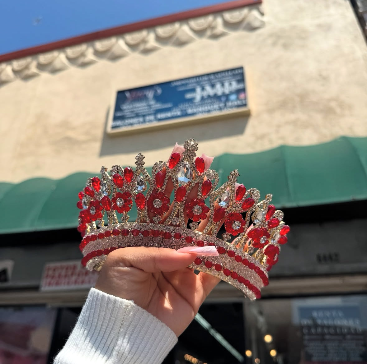 Red and Gold crown