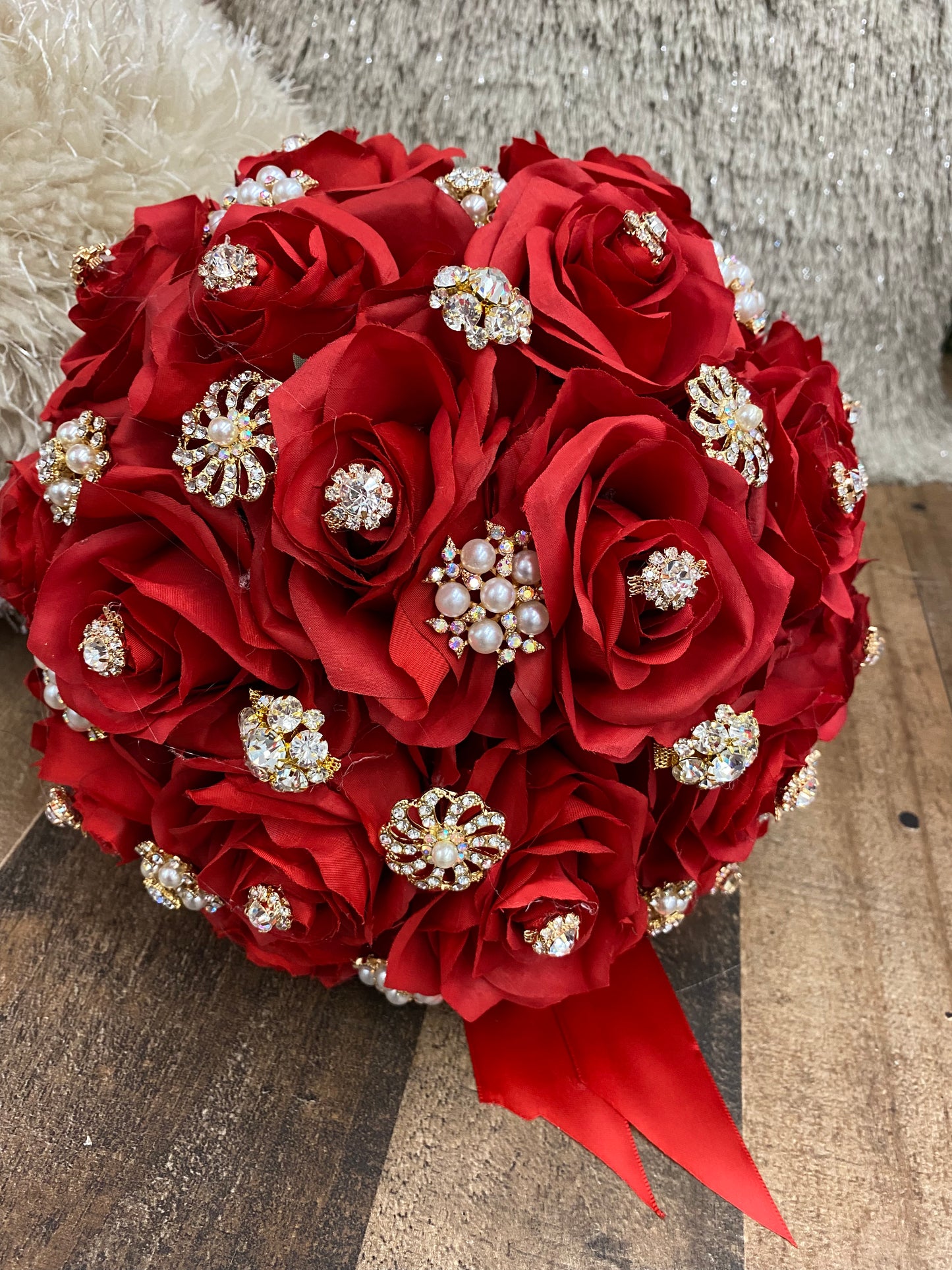 Bouquet red