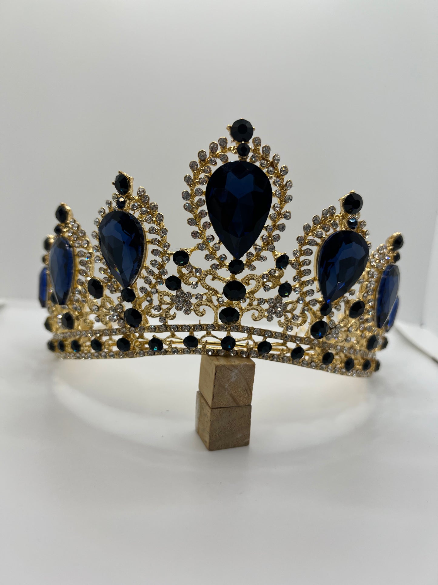 Red and gold crown