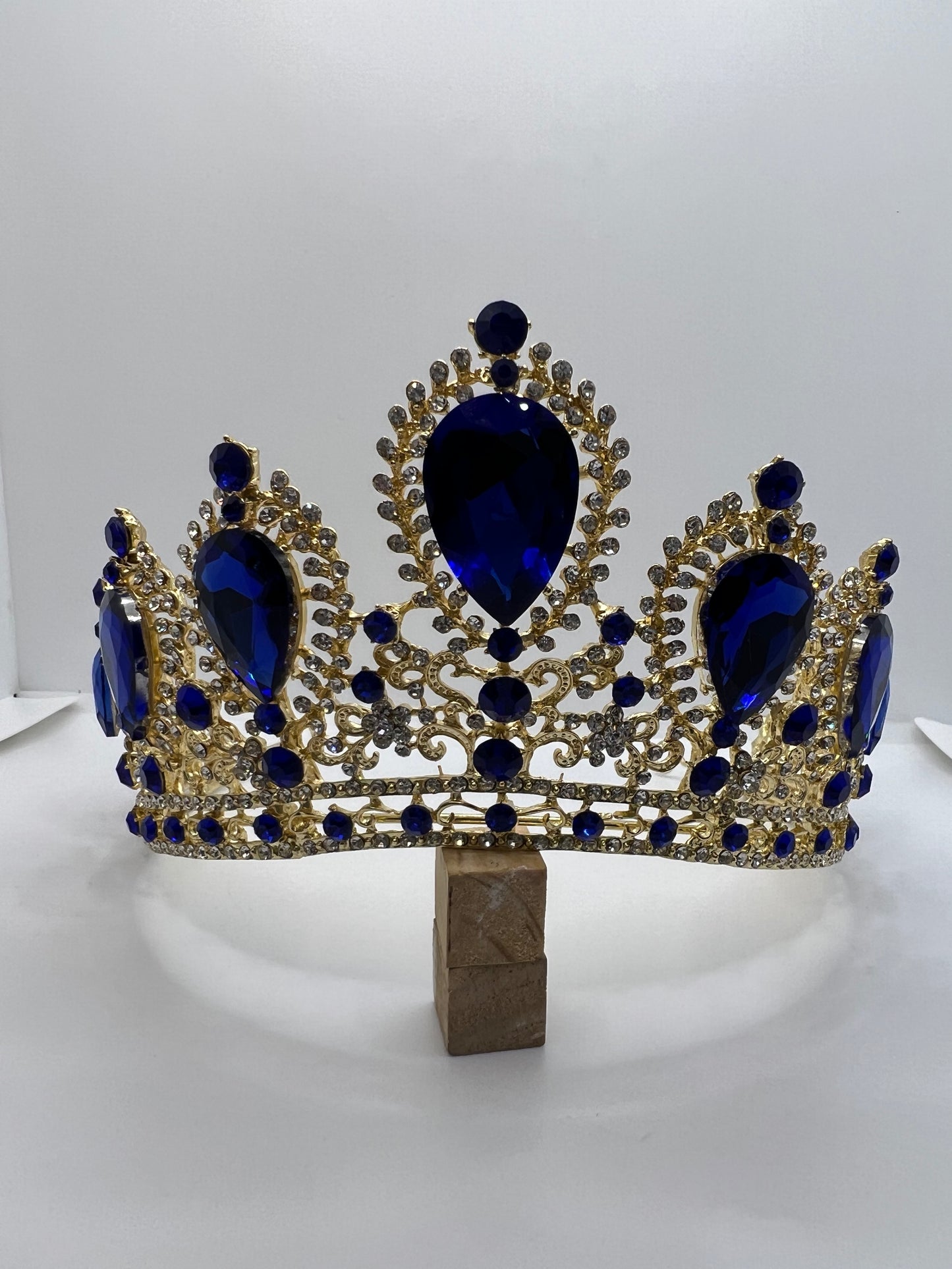 Red and gold crown