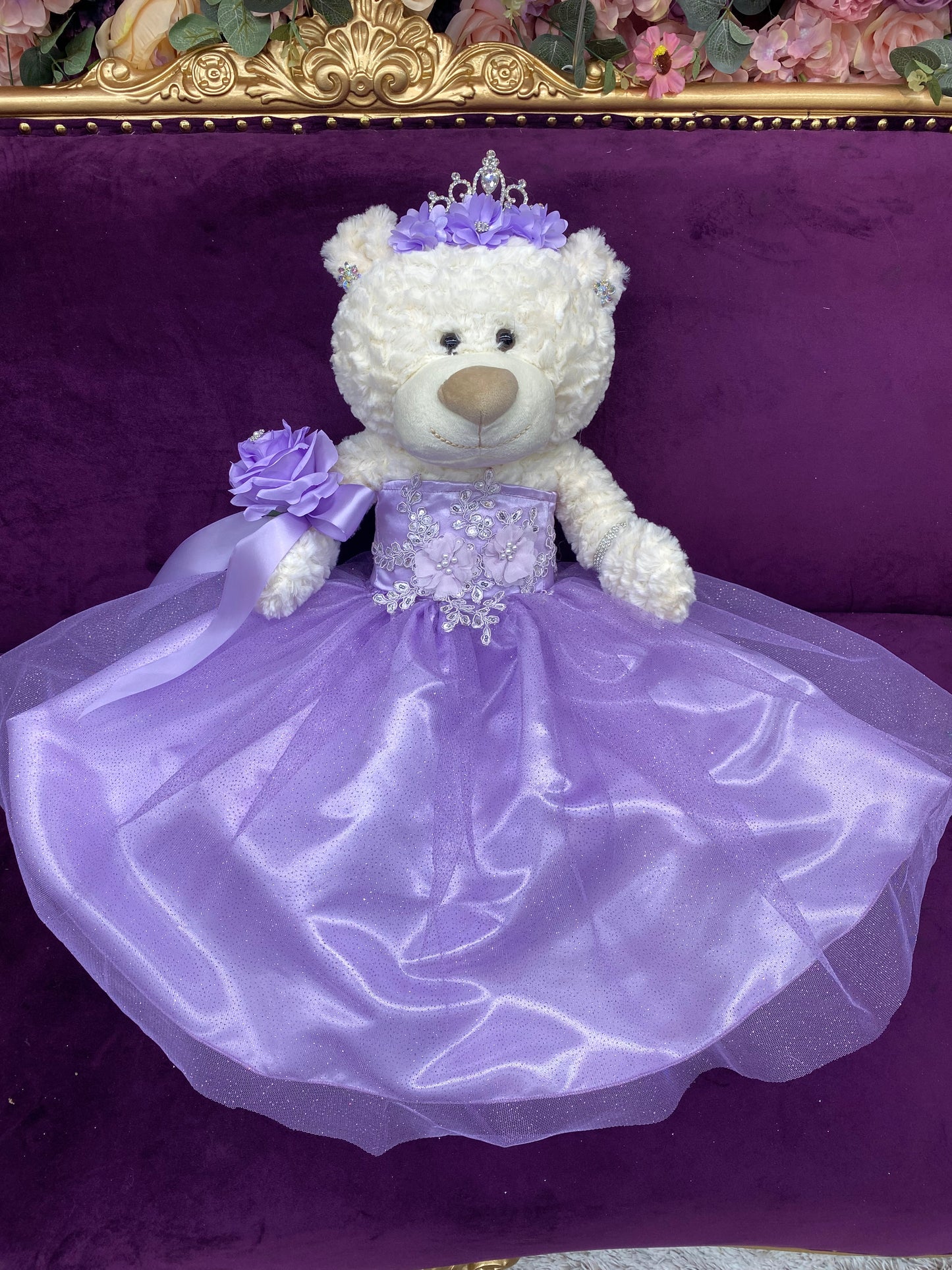 Lilac Teddy Bear
