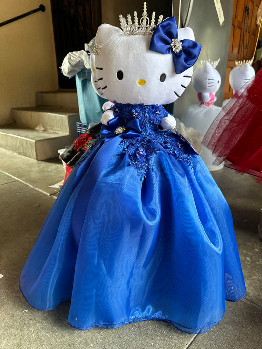 Royal blue hello kitty