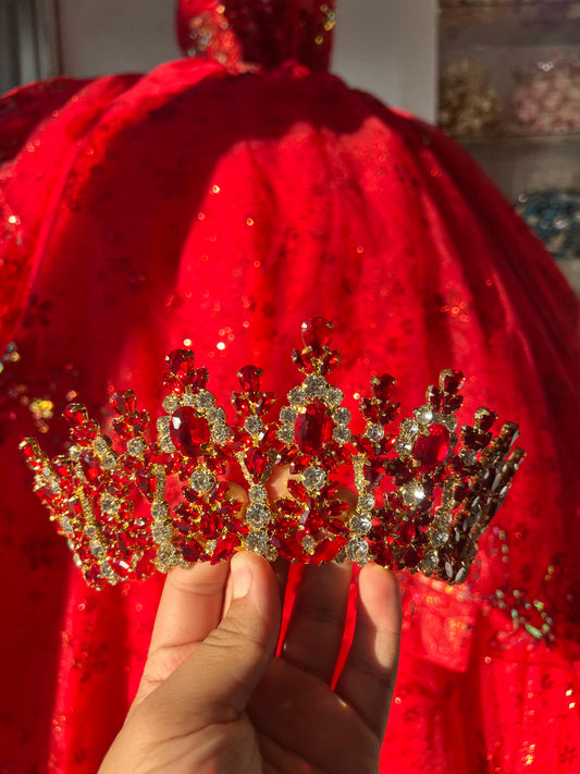 Red and silver crown 👑