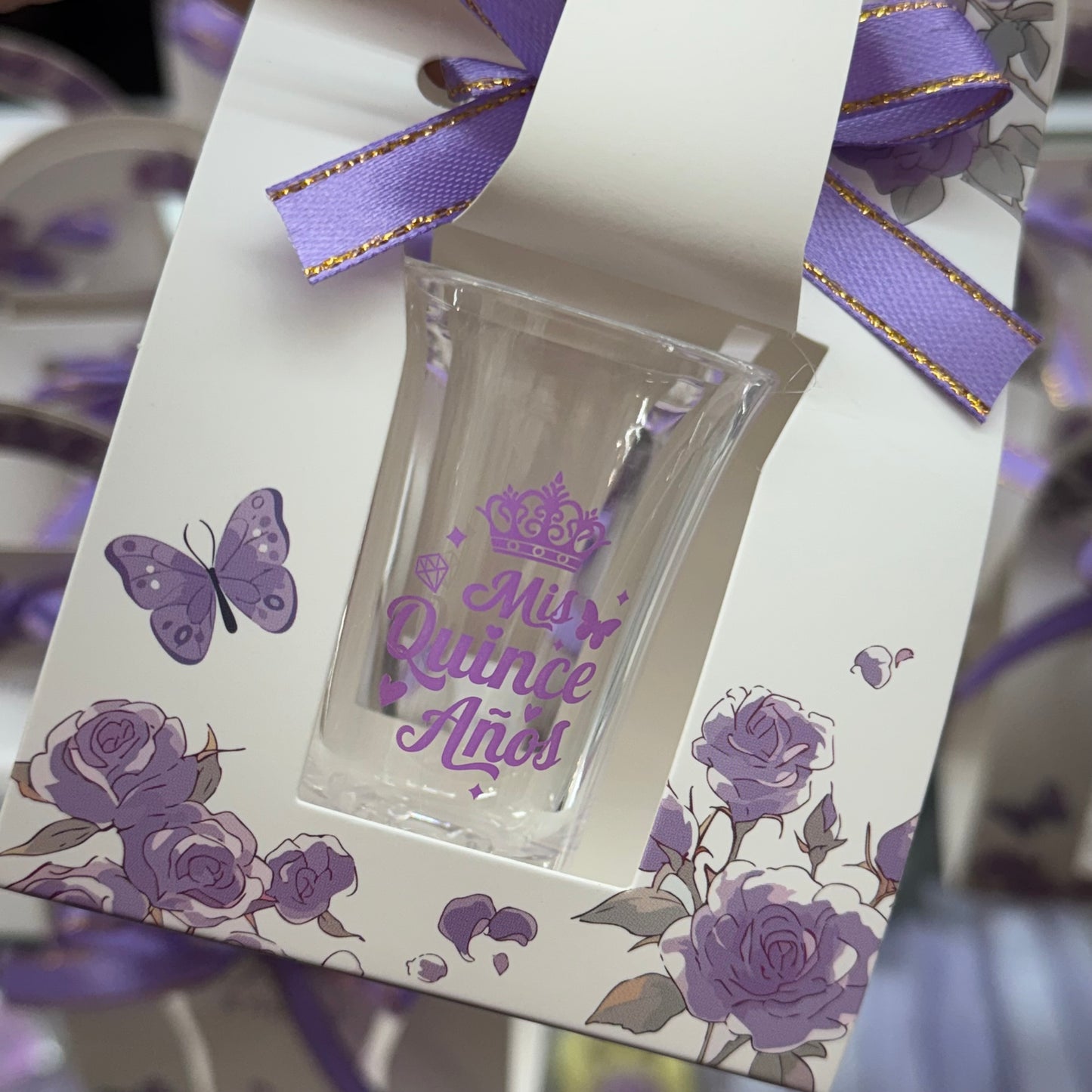 Mis Quince Años shot glasses 12ct