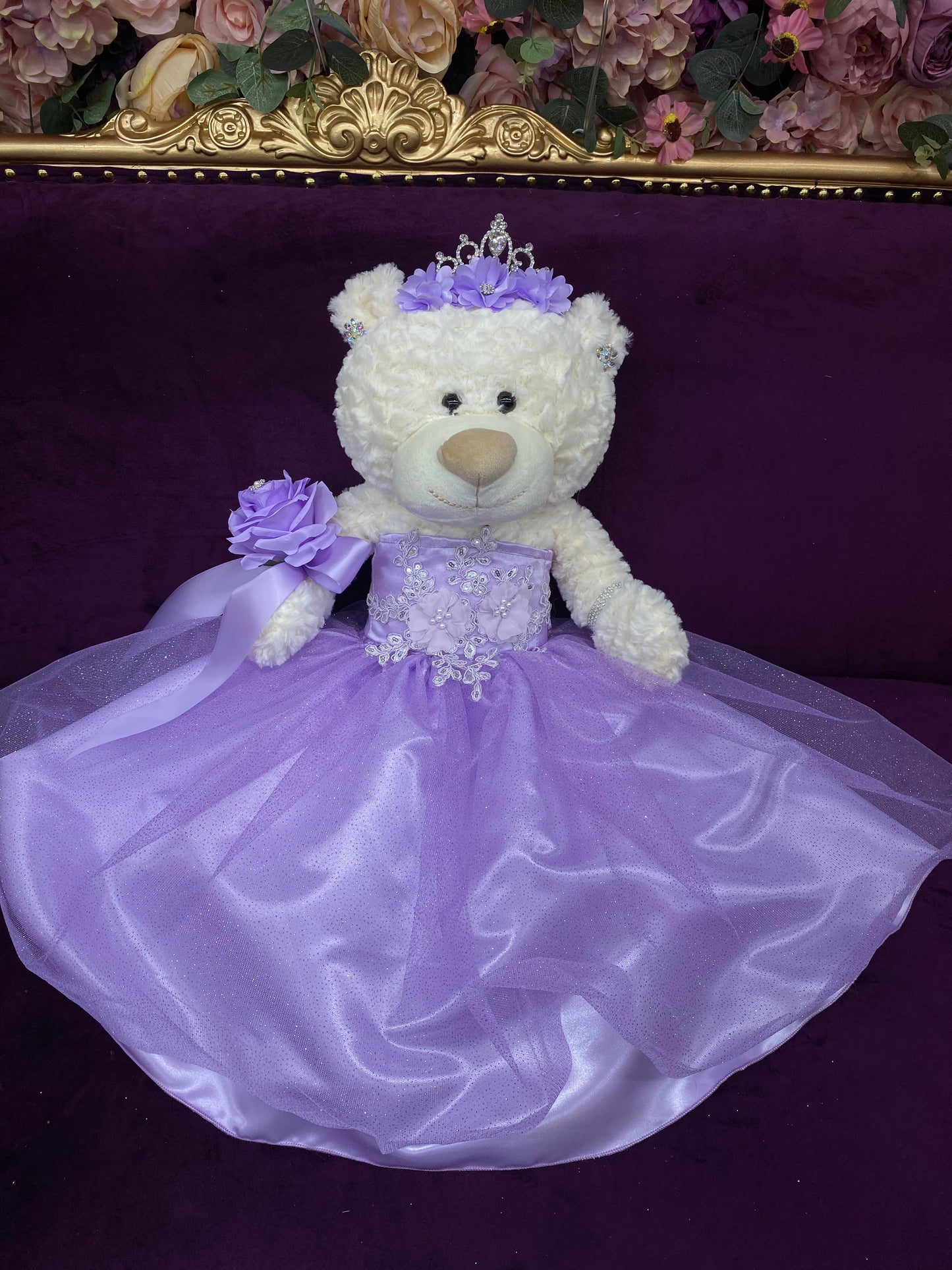 Lilac Teddy Bear