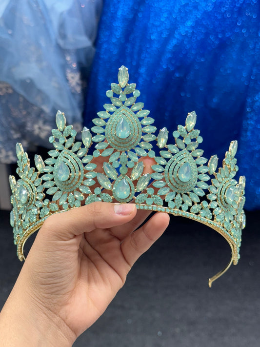 Sage green crown