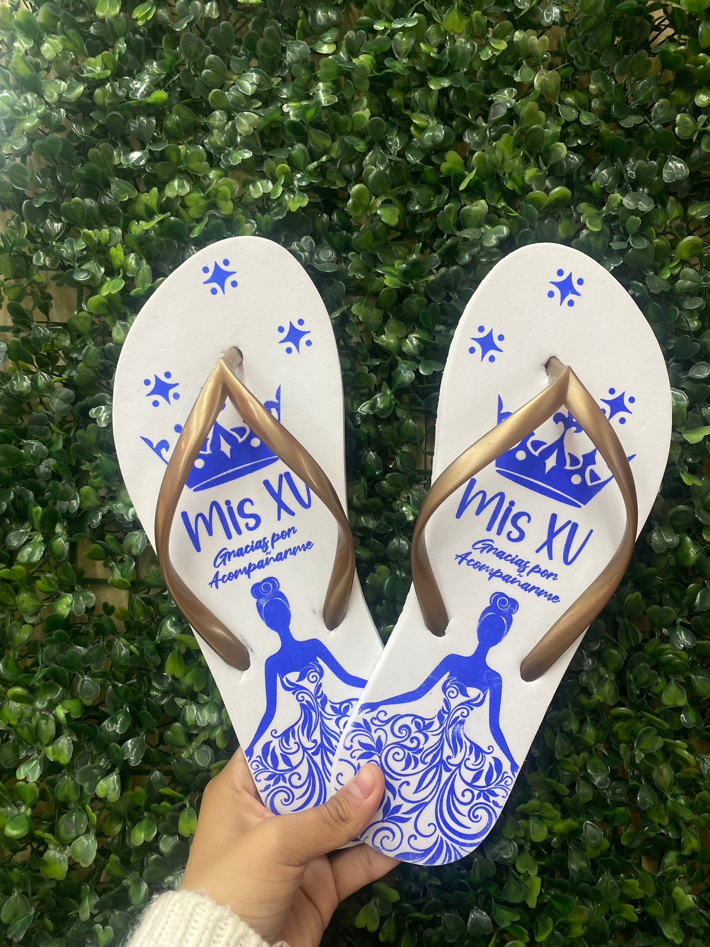 Quince Royal blue sandals